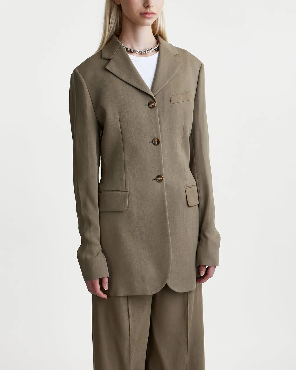 Acne Studios   Jacket Suit Mud 